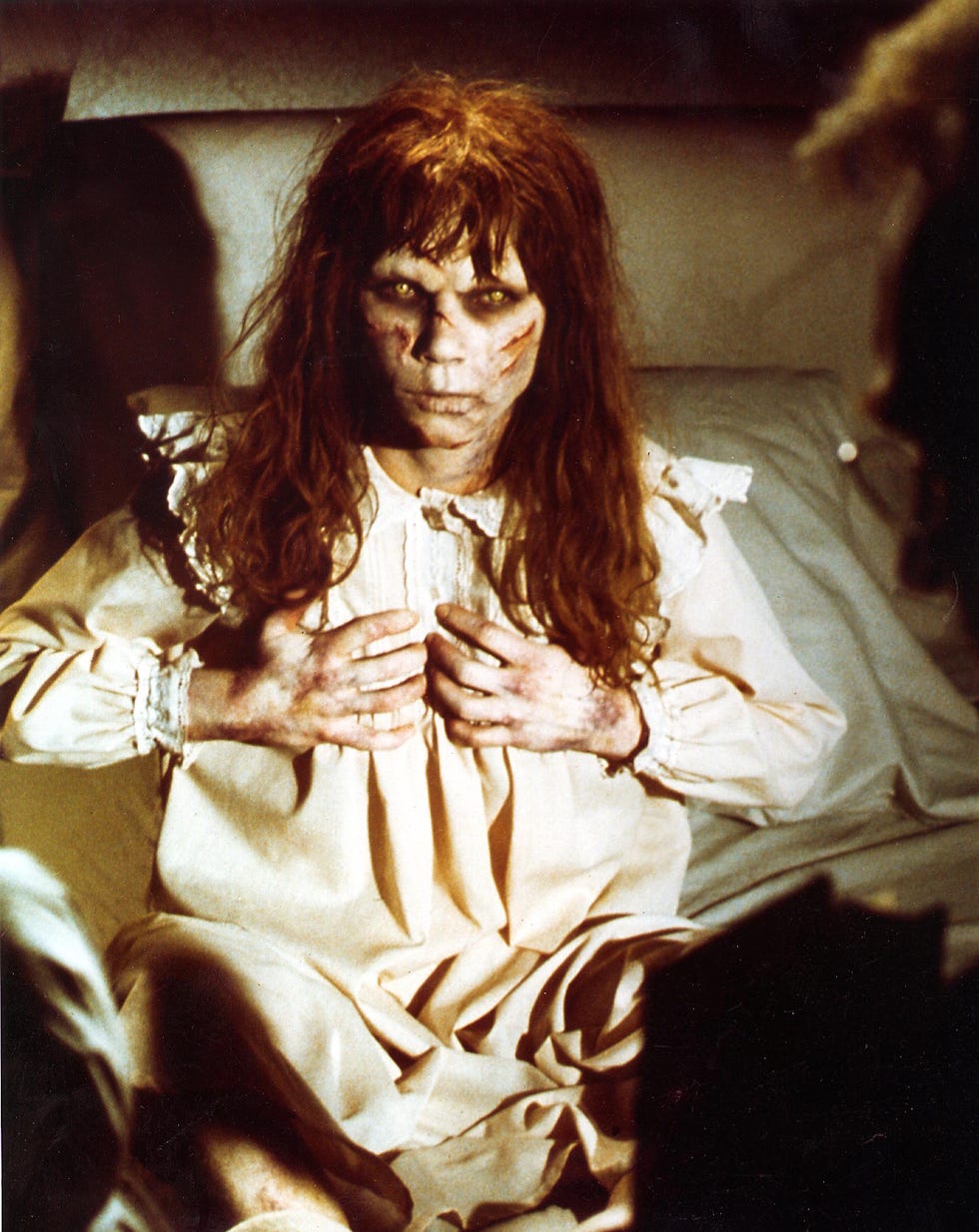 the exorcist starring linda blair, film still, 1973