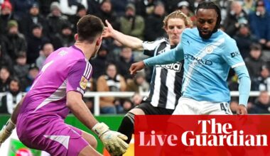 Newcastle United v Manchester City: Carabao Cup semi-final first leg – as it happened | Carabao Cup