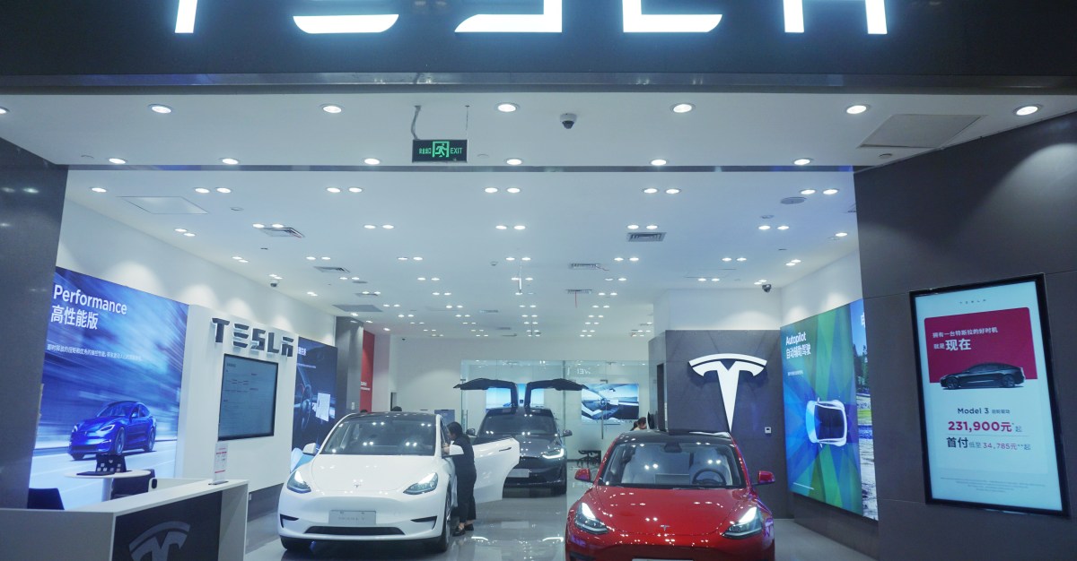 Tesla hits a grim milestone: its second straight year of decline