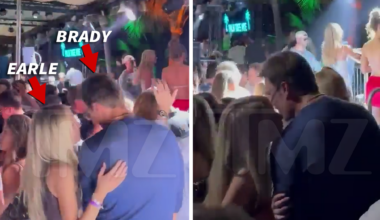 Tom Brady and Alix Earle Get Close in St. Barths, On Video