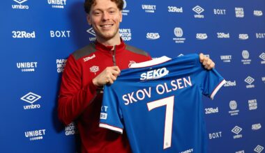Rangers Announce Signing of Andreas Skov Olsen