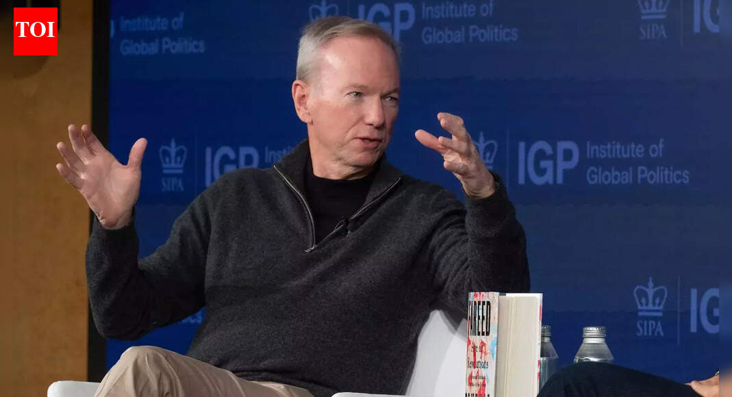 Google ex-CEO Eric Schmidt: What I did my whole early life has been wiped off by…