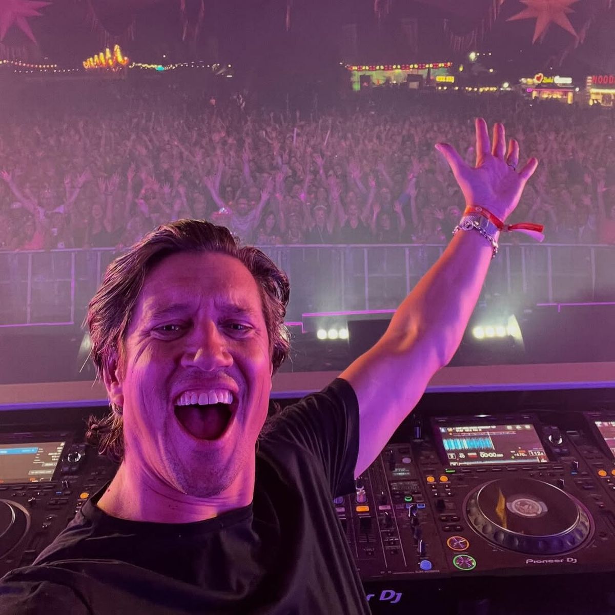 Vernon Kay often DJs round the country with his Dance Sounds Of The 90s nights
