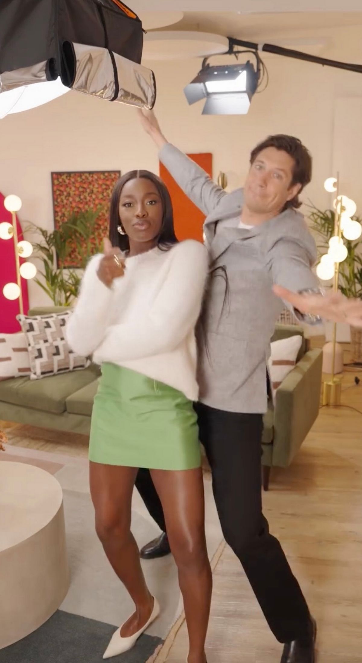 Vernon regularly promotes clothes for Marks & Spencer