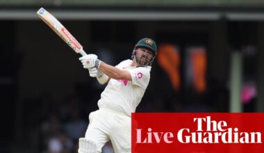 Australia 166-2 after England reach 384 on day two of fifth Ashes Test – as it happened | Ashes 2025-26