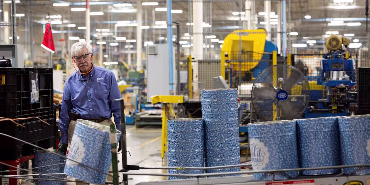 U.S. manufacturing slump shows little sign of ending, ISM shows - MarketWatch