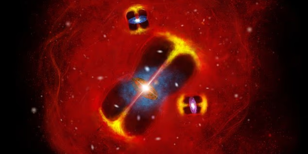 Space breakthrough as galaxy cluster that ‘should not exist’ discovered in find that may rewrite understanding of universe