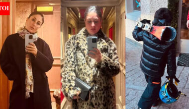 Kareena Kapoor Khan shows her glam avatar from vacay, netizens call her 'queen' but Taimur, Jeh's adorable PICS steal the show - See inside |