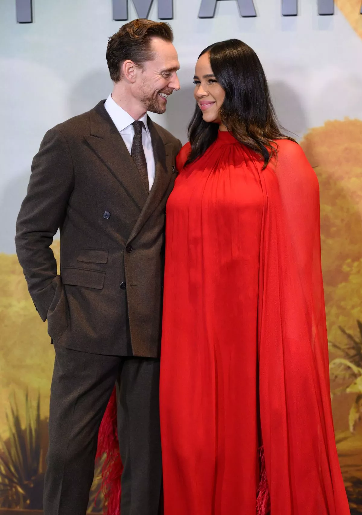 Tom Hiddleston and his fiancee Zawe Ashton