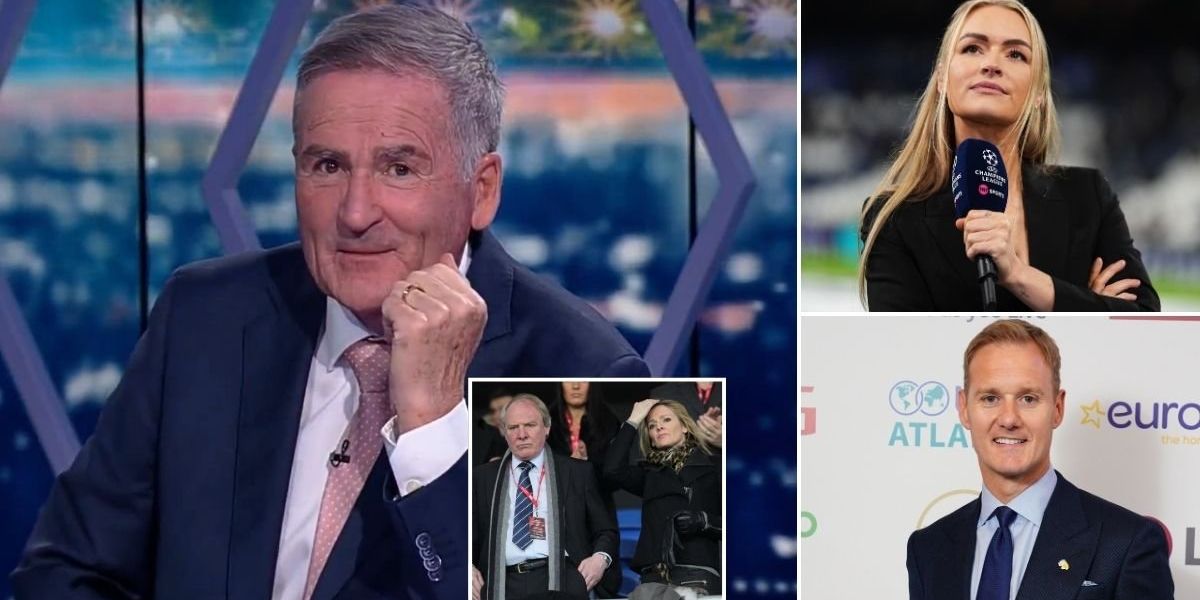 Laura Woods, Dan Walker and Richard Keys in social media spat over Gabby Logan 'dig' after father's death