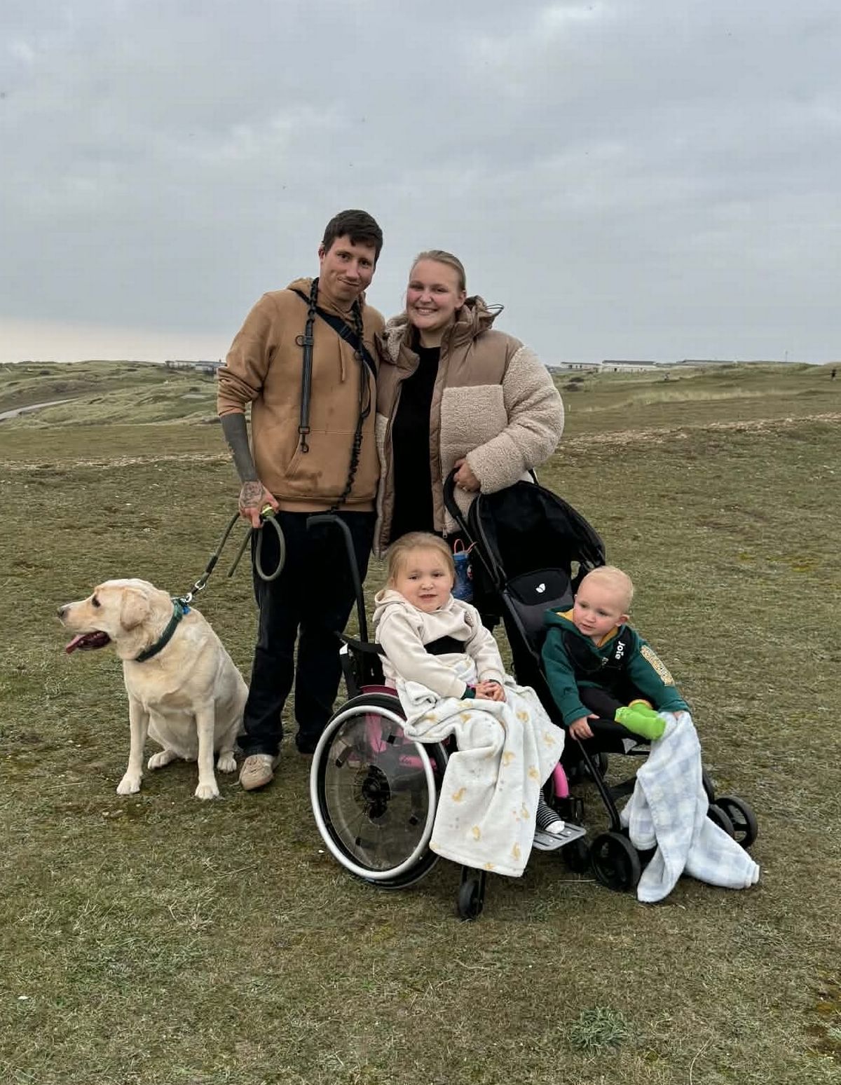 The family, from south Wales, want to raise awareness