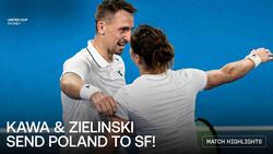 Highlights: Kawa/Zielinski cinch tie-decider, send Poland into United Cup 2026 SFs - ATP Tour