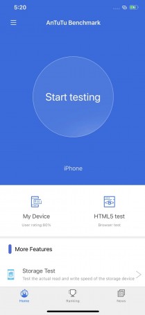 AnTuTu 11 on iOS
