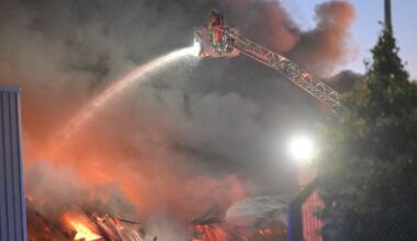 Bangor: Firefighters at scene of major blaze at commercial building