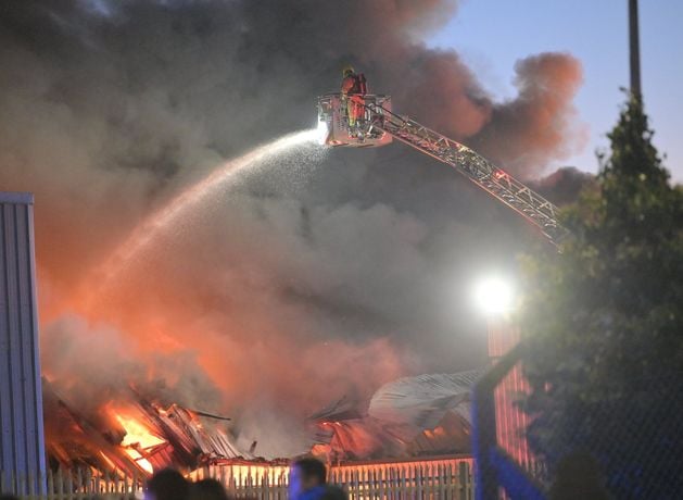 Bangor: Firefighters at scene of major blaze at commercial building