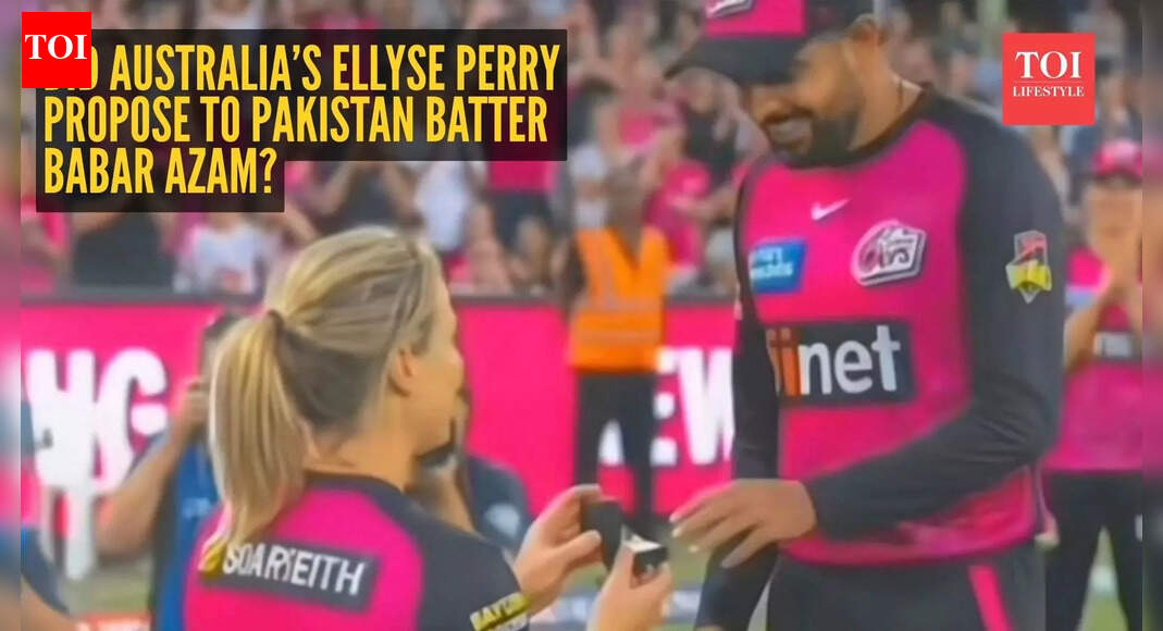 Fact check: Did Australia’s Ellyse Perry propose to Pakistan batter Babar Azam? Here’s all you need to know |