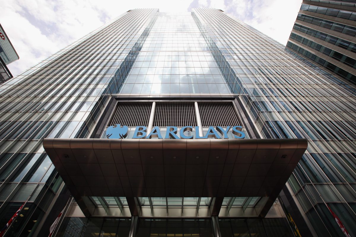 Barclays stock has hit a ten-year high (Photo by Oli Scarff/Getty Images)