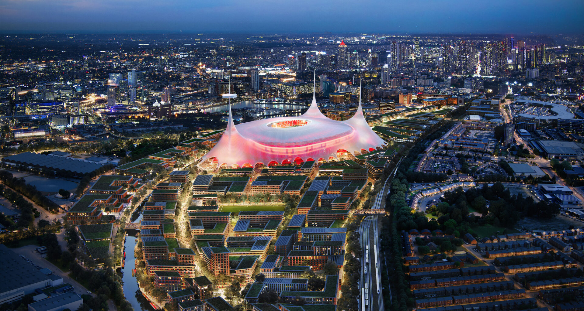 14 Global Stadium Projects and Surrounding Urban Masterplans Currently in Progress