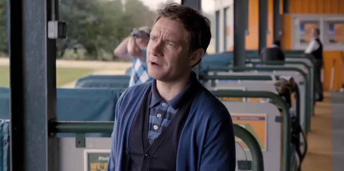 Martin Freeman's forgotten 0%-rated British comedy with wildly odd cast lands new UK streaming home