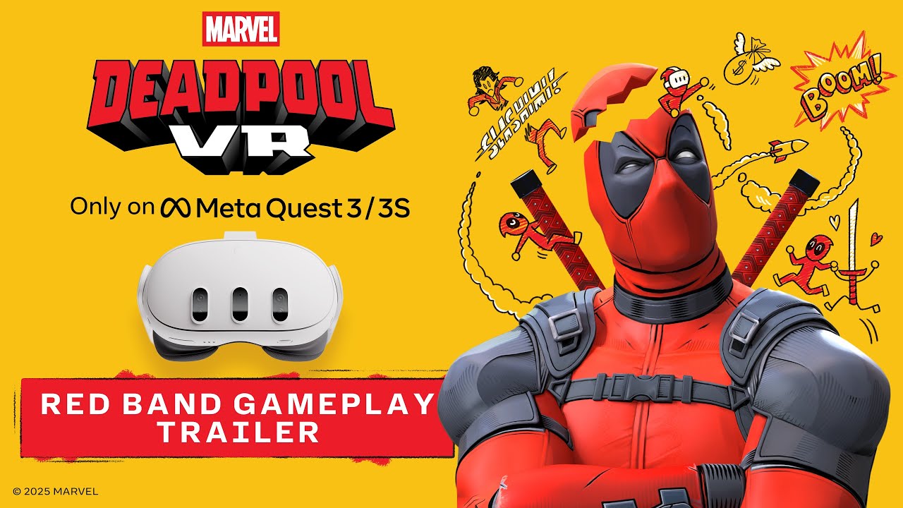 Marvel’s Deadpool VR | Red Band Gameplay Trailer | Meta Quest 3 & 3S - YouTube