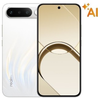 Realme 16 in black and white