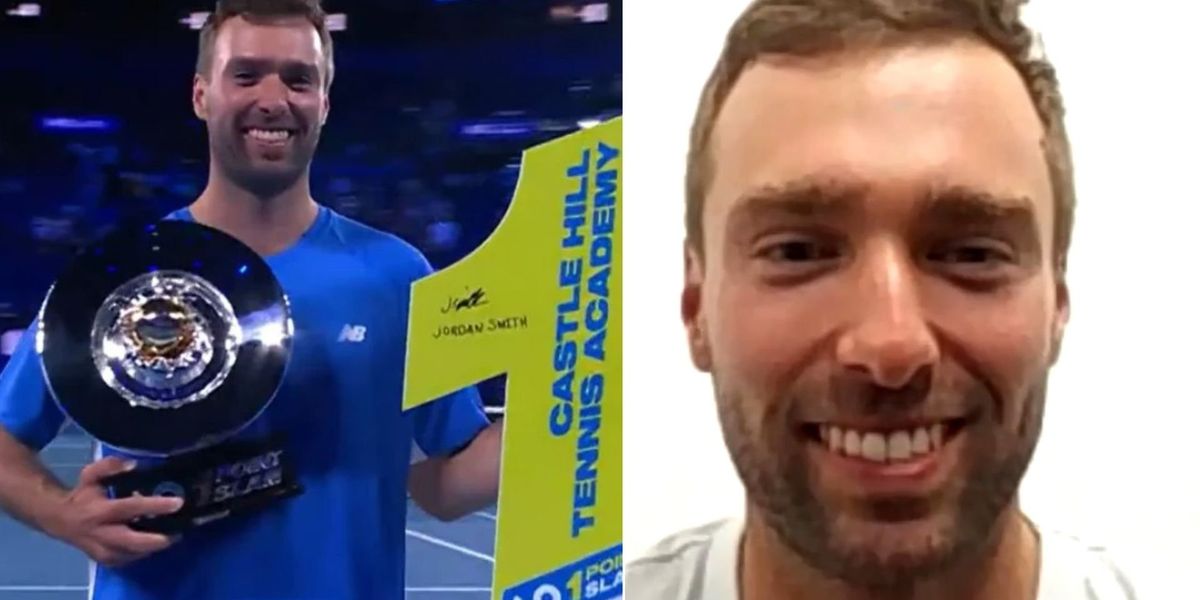 'I still have to pinch myself!' Amateur tennis player Jordan Smith left in shock after winning jackpot and defeating Jannik Sinner
