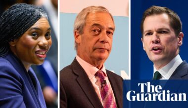 Tory ‘arsonists’ still in charge of party, says Jenrick after defecting to Reform UK | Kemi Badenoch
