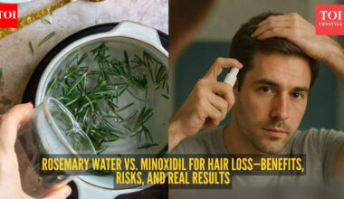 Rosemary water vs. minoxidil: What actually grows Hair? |
