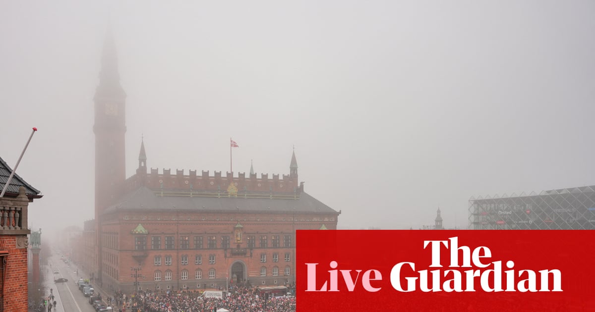 Protests in Greenland and Denmark as Trump repeats tariffs threat – Europe live | Europe