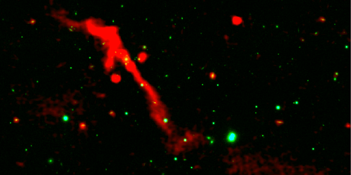 Astronomers discover supermassive black hole awakening after 100 million years and erupting like 'cosmic volcano'