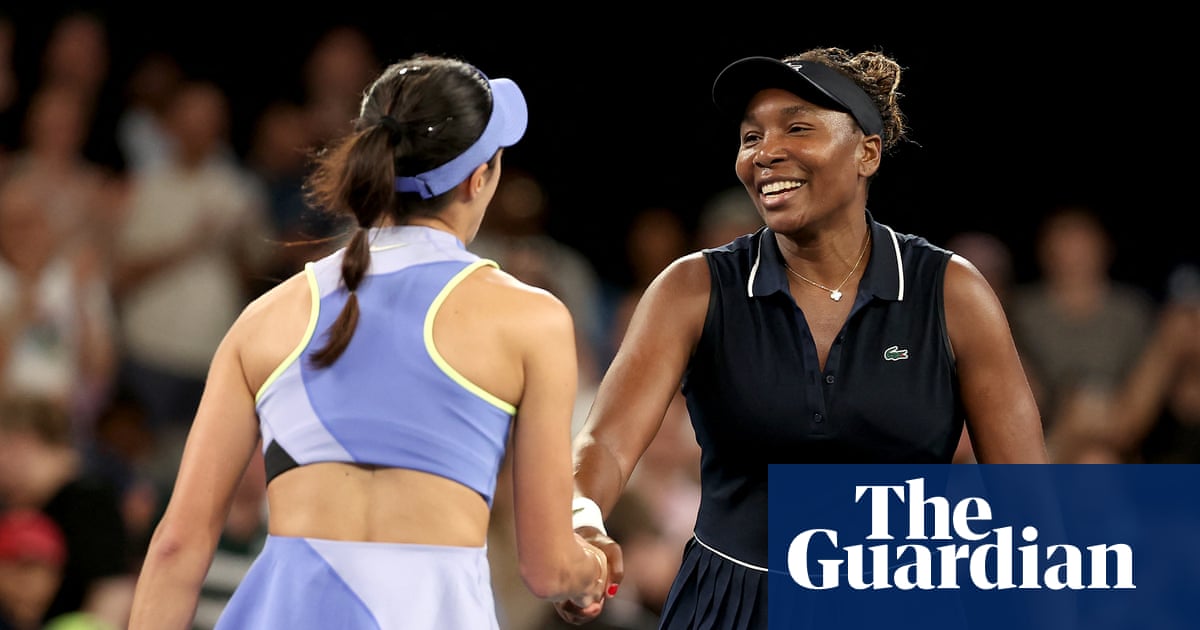 Venus Williams sets Australian Open record at age of 45 but falters with win in sight | Venus Williams