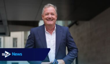 Presenter Piers Morgan in hospital after tripping on a step in London hotel