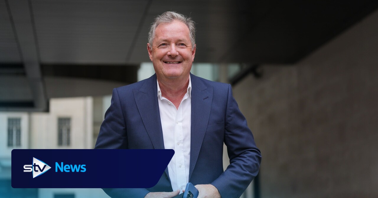 Presenter Piers Morgan in hospital after tripping on a step in London hotel