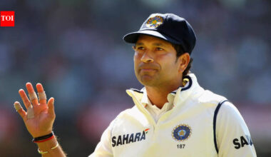 David Lloyd calls Sachin Tendulkar live after Mark Waugh leaves him out of all-time XI - Watch | Cricket News