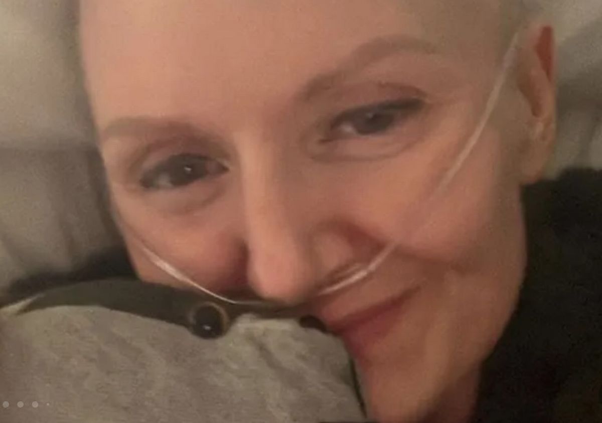 Michelle in hospital