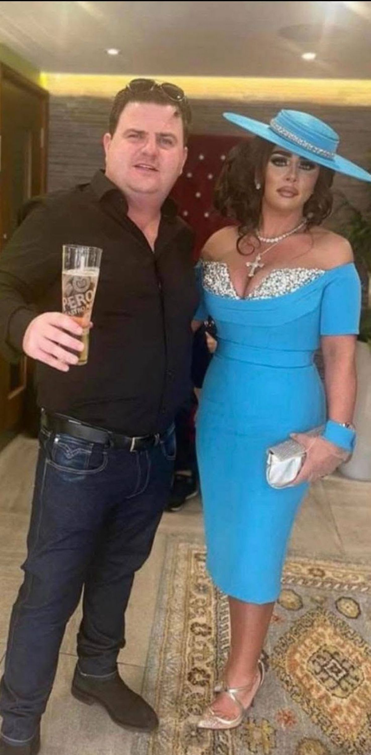 Thomas Casey and woman