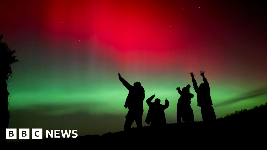 Rare red-toned Aurora Borealis lights up skies across Scotland