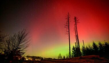 22 States Could See Red Aurora Tuesday