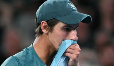 Australian Open star gives concerning interview after crashing out of tennis tournament