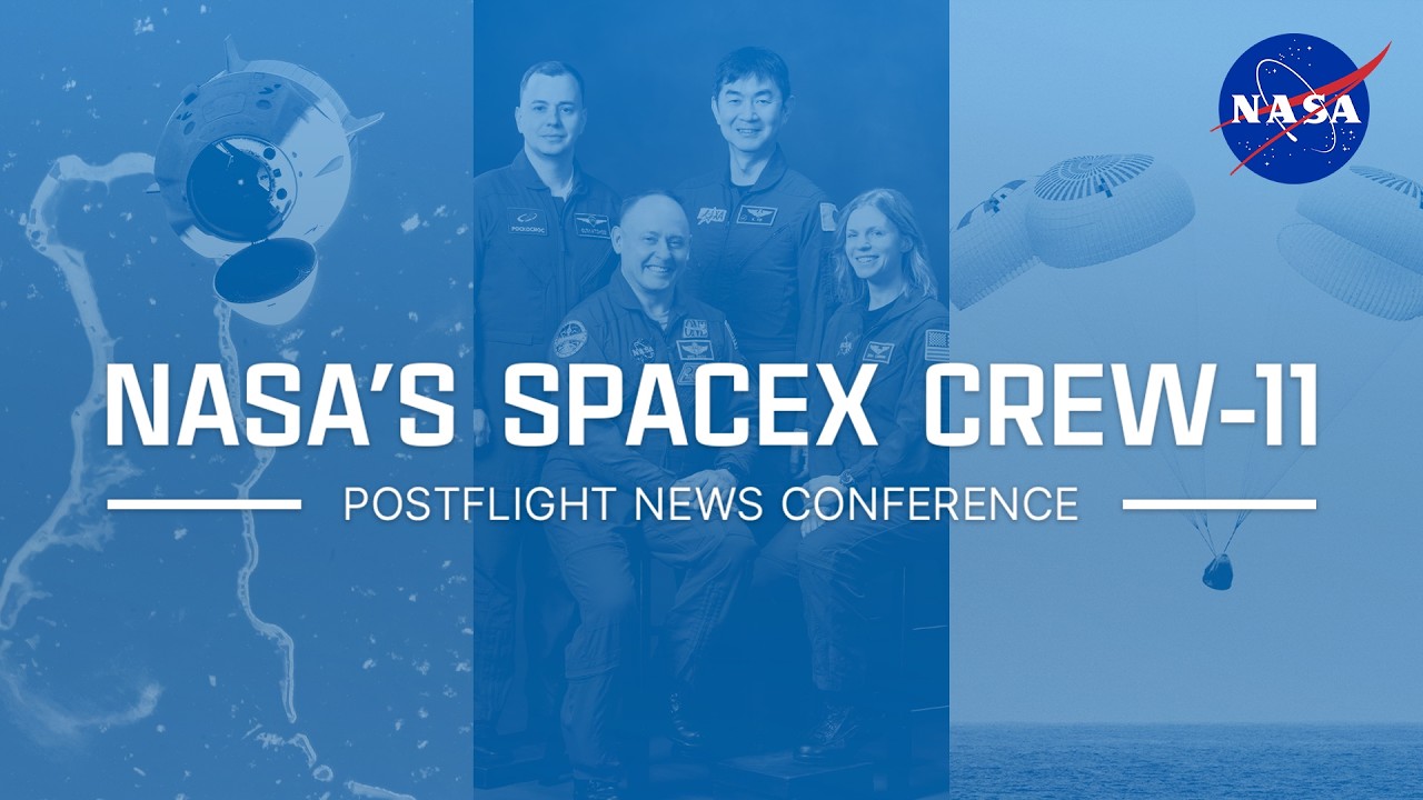 NASA's SpaceX Crew-11 Post-Flight News Conference (Jan. 21, 2026) - YouTube