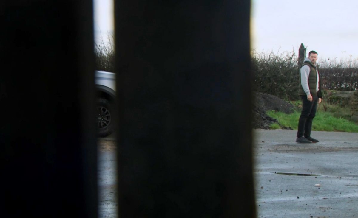 Emmerdale fans think they know who could be watching Ross Barton after a mystery scene on the farm