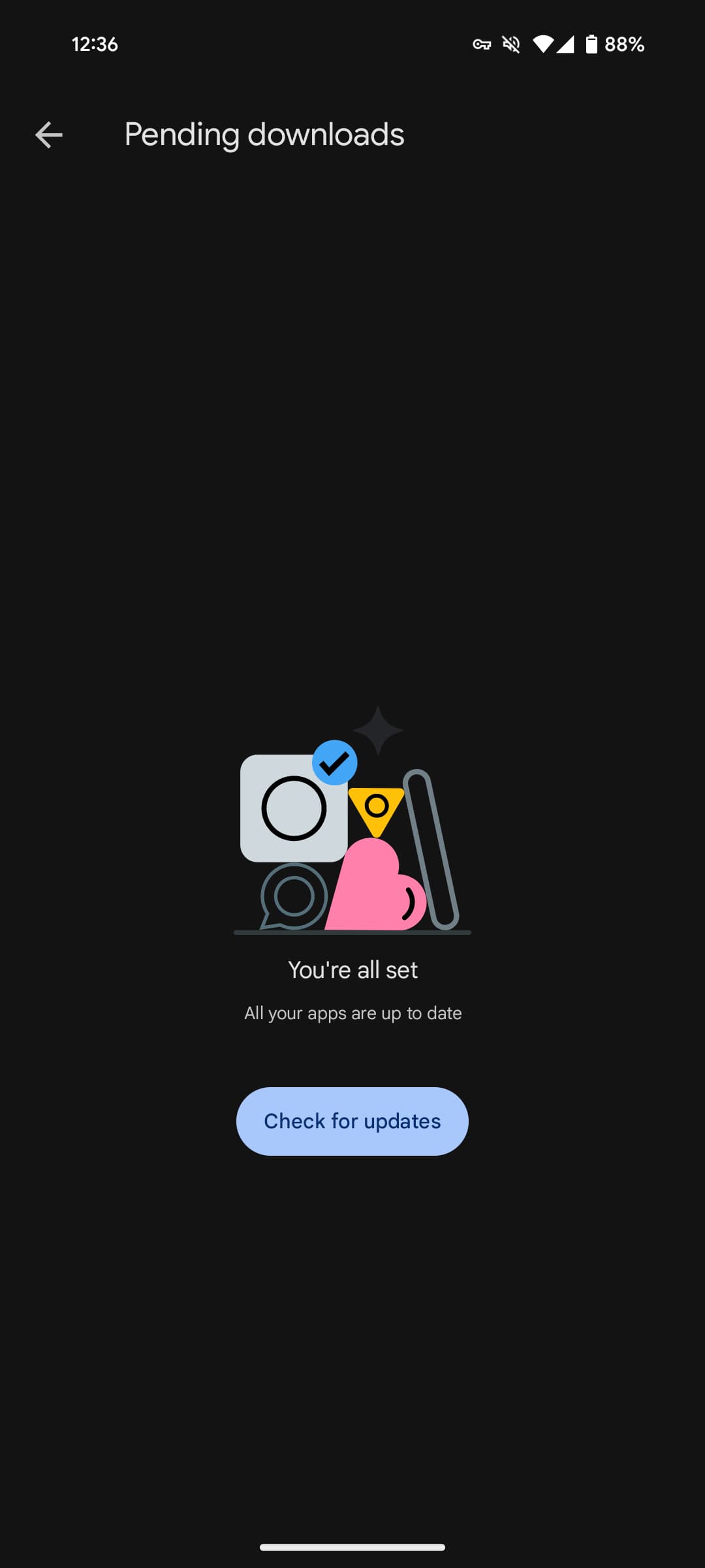 Google Play system app updates