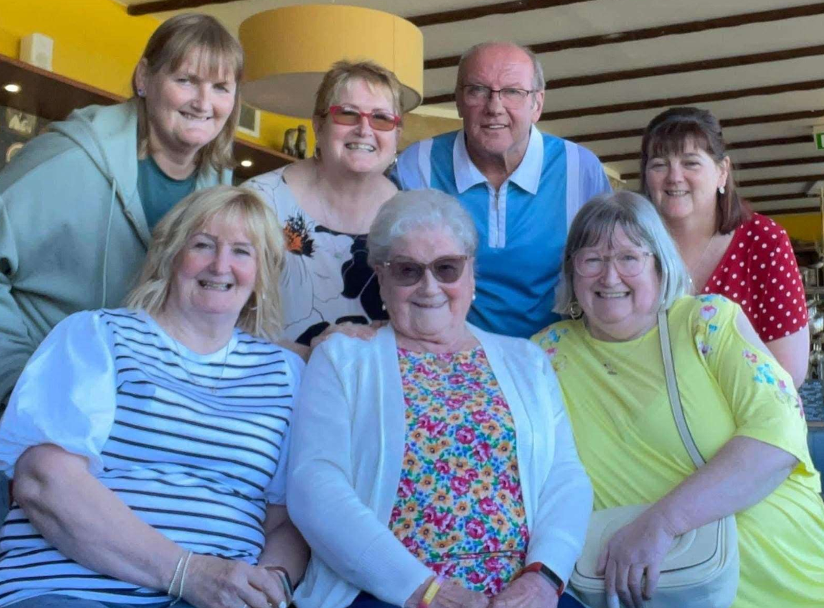 Christina with family 