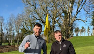 Irish golfing pals hit aces on same hole in 17 million to one fairytale