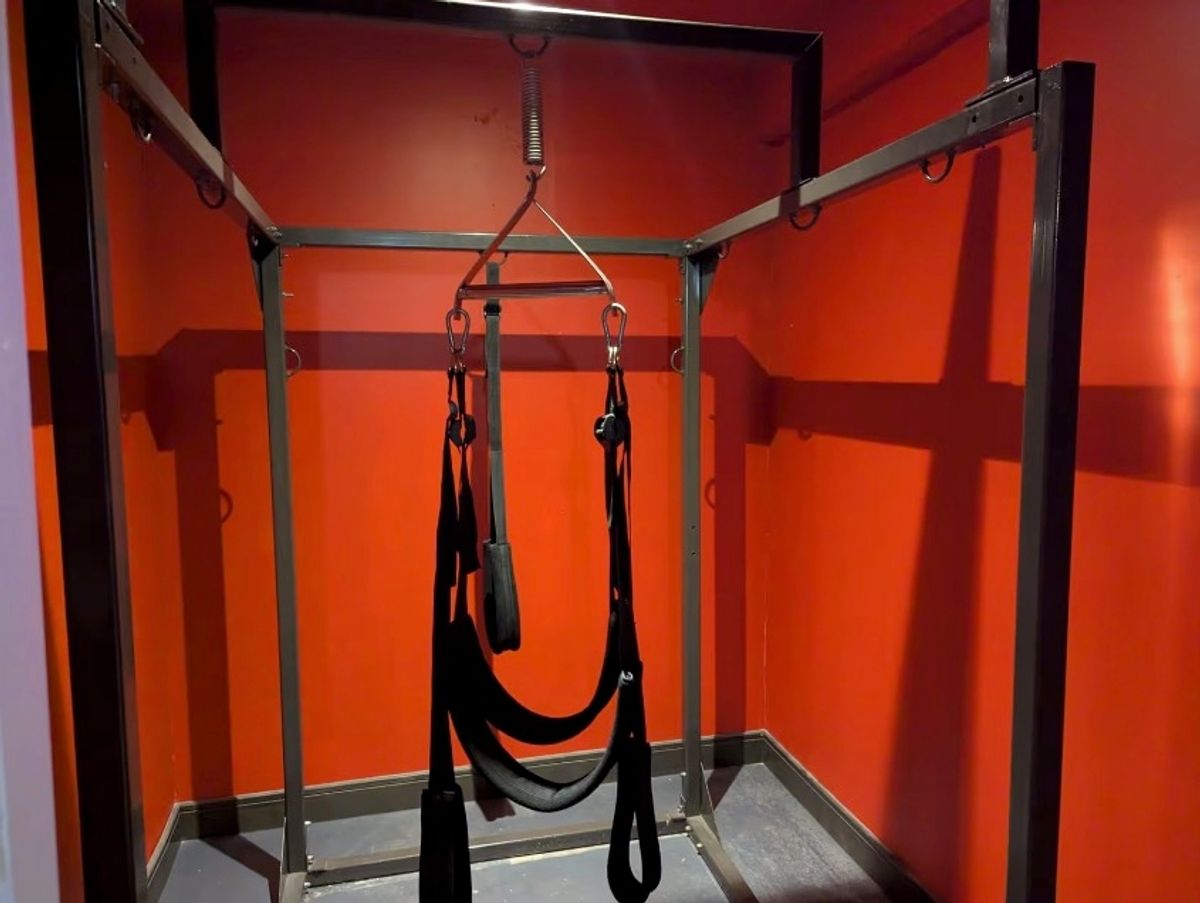 The swingers club boasts dungeons among its many themed rooms