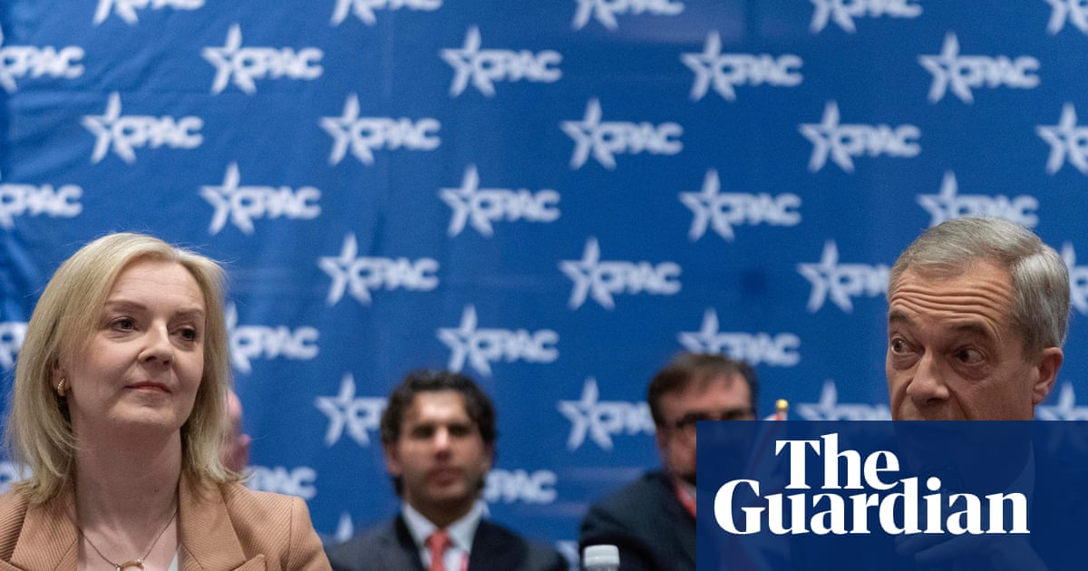 Red meat, no lettuce: Nigel Farage and Liz Truss attend private lunch after week of Tory defections | Politics