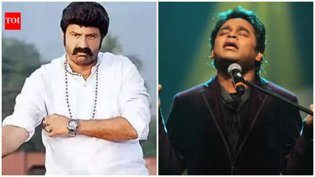 ‘I don’t know who AR Rahman is’: When Nandamuri Balakrishna’s remark raised eyebrows despite their collaboration in Nippu Ravva | Telugu Movie News