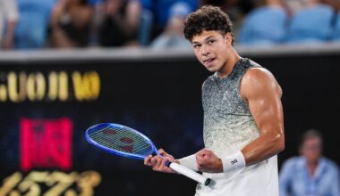 Ben Shelton writes patriotic message after Australian Open win