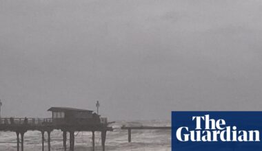 Storm Ingrid washes away part of Teignmouth’s historic pier | UK weather
