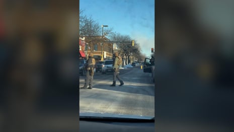 Video shows confrontation before fatal shooting in Minneapolis – video